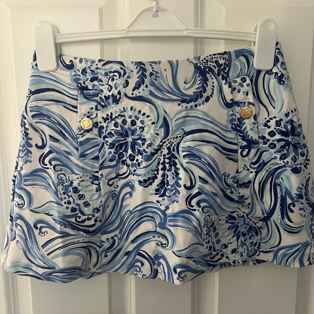 Lilly Pulitzer skort sz 2